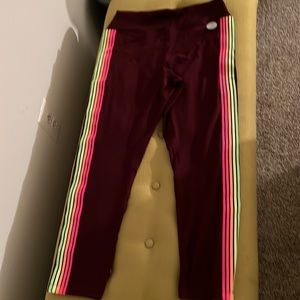 Pink rainbow leggings